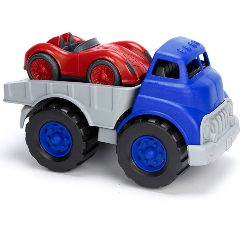 Green Toys Flatbed & Race Car