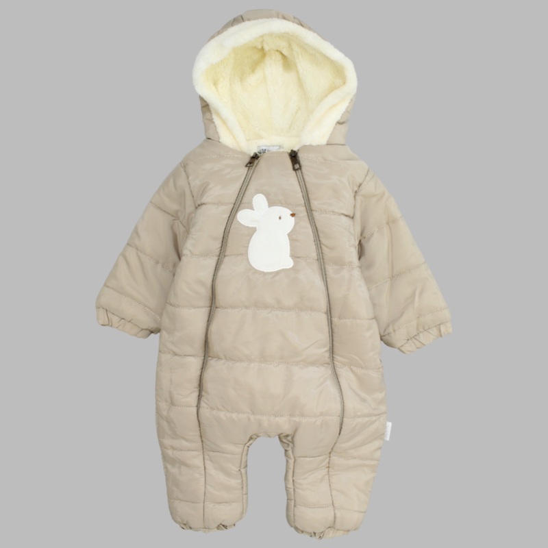 Little Bunny Long-Sleeved Fleeced Overall
