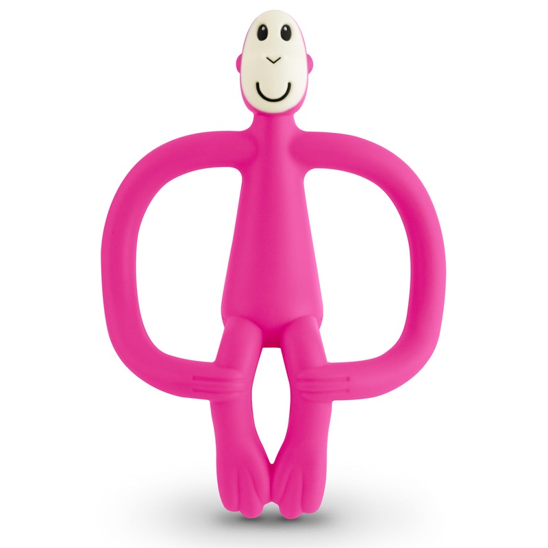Matchstick Monkey Teething Toy – Pink