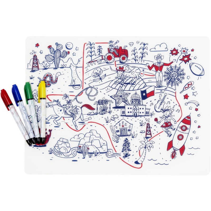 Modern-Twist Mark-Mat + 4 Markers – Texas
