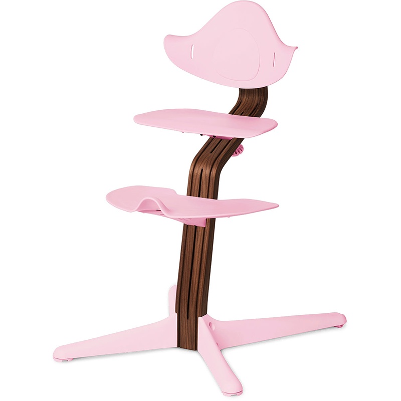 Nomi Chair – Pink/Walnut