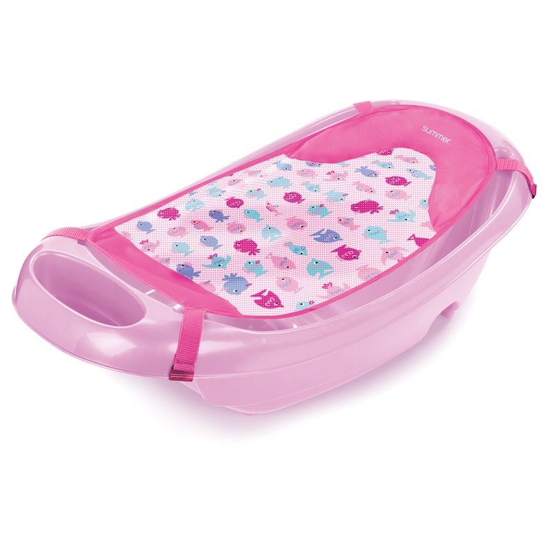 Splish n Splash Newborn to Toddler Tub – Pink