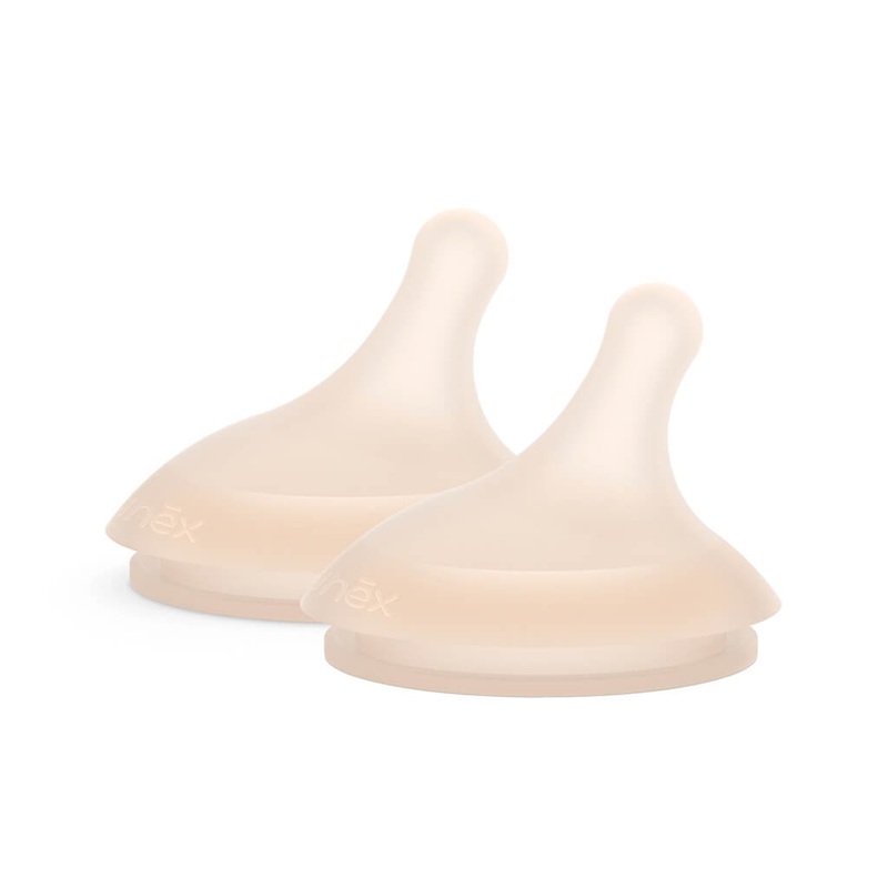 Suavinex Zero – Zero Dense Flow Asymmetrical Nipple 2 Pack (6m+)