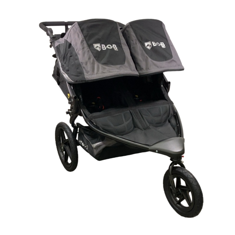 BOB Revolution Flex 3.0 Duallie Stroller, Graphite Black, 2024