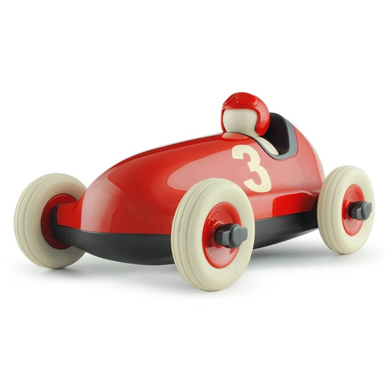 Bruno Race Car Toy Red
