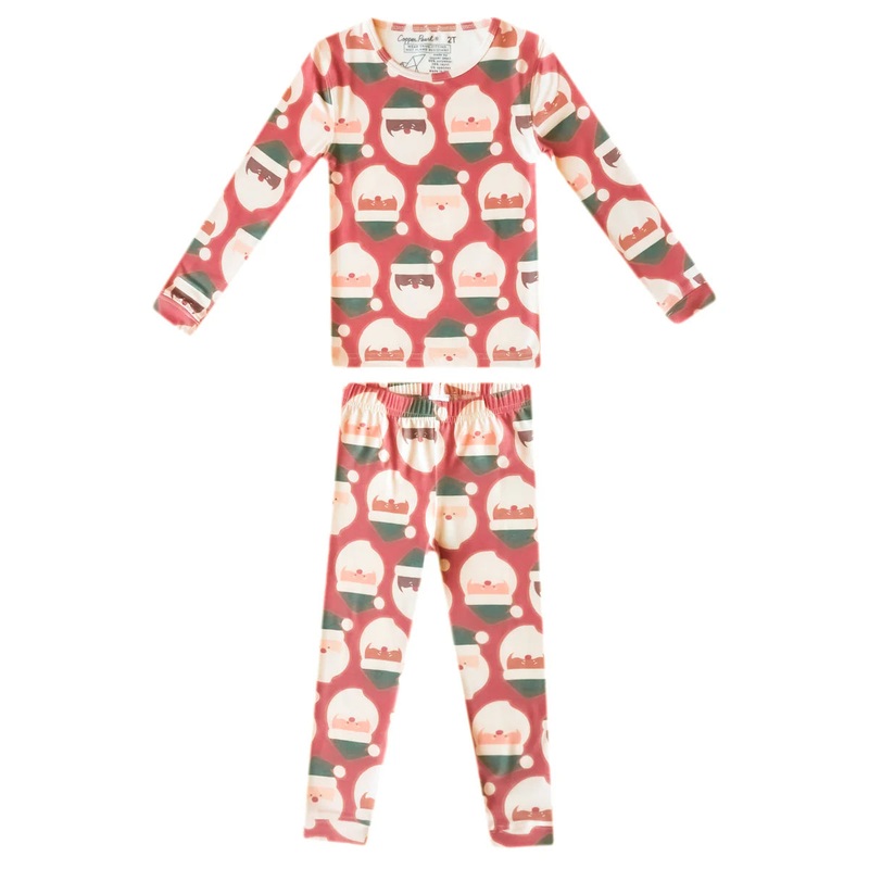 Copper Pearl 2pc Long Sleeve Pajama Set | Claus