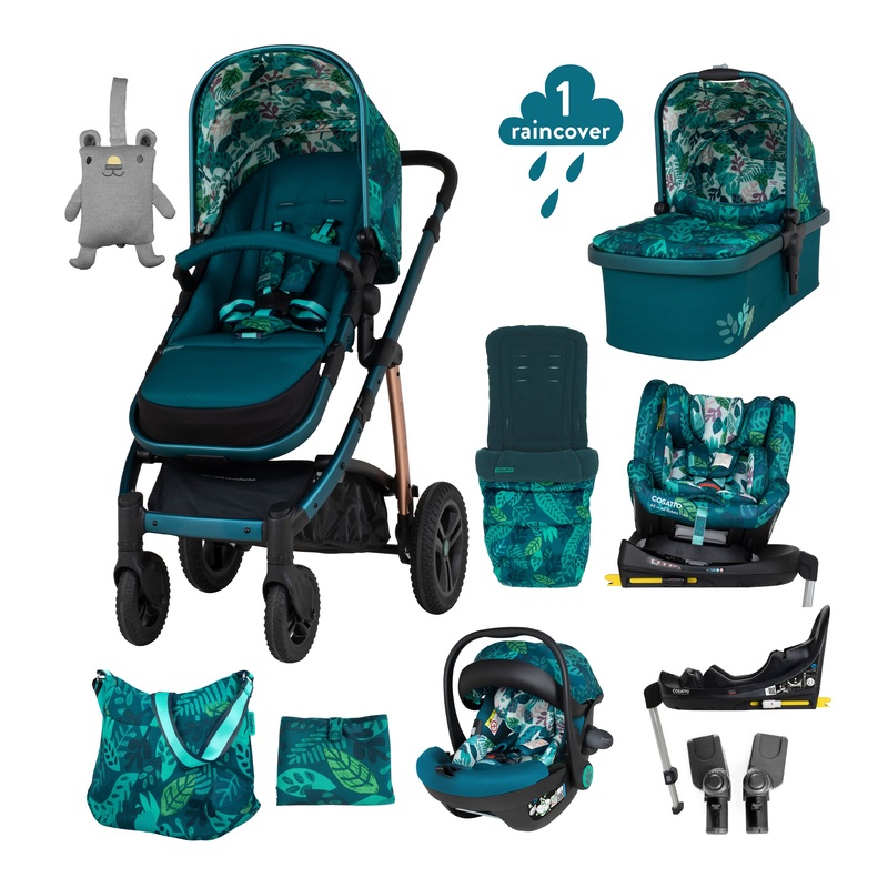Cosatto Wow 2 All-Stage Everything Bundle Midnight Jungle