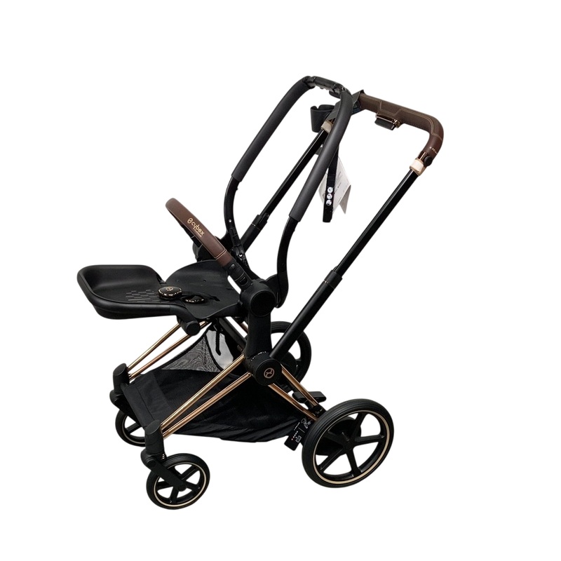 Cybex E-PRIAM Stroller Frame Only, 2024, Rosegold