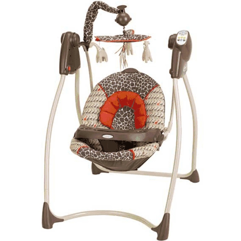 Graco Lovin Hug Swing with Plug In- Sahara