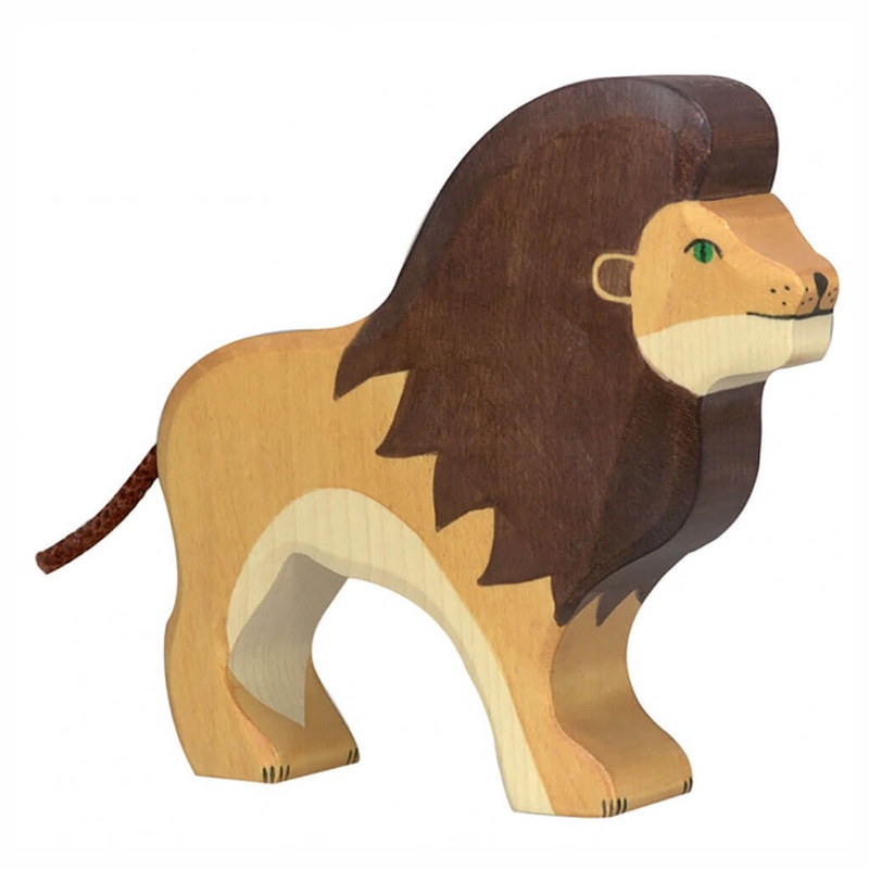 Holztiger Wooden Animal Lion