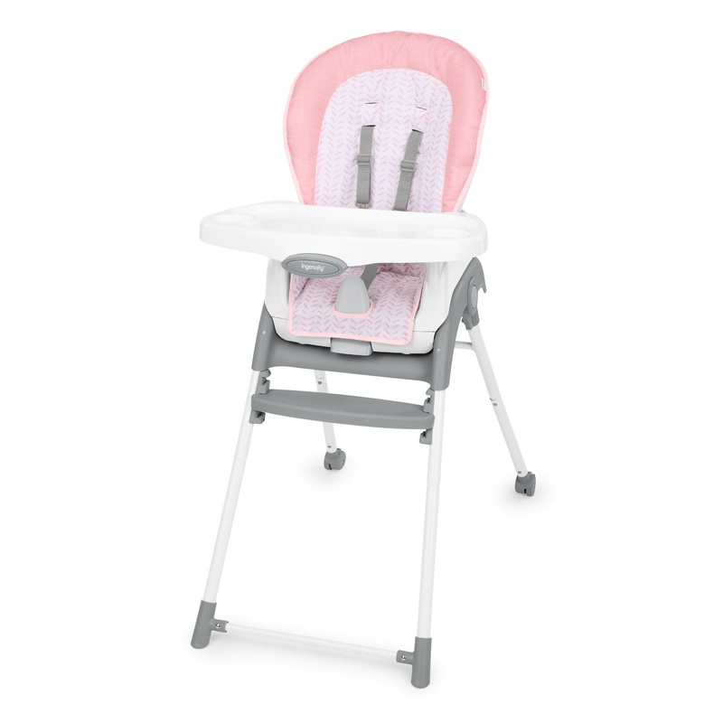 Ingenuity Trio Foldaway 6-in-1 Baby High Chair – Pink