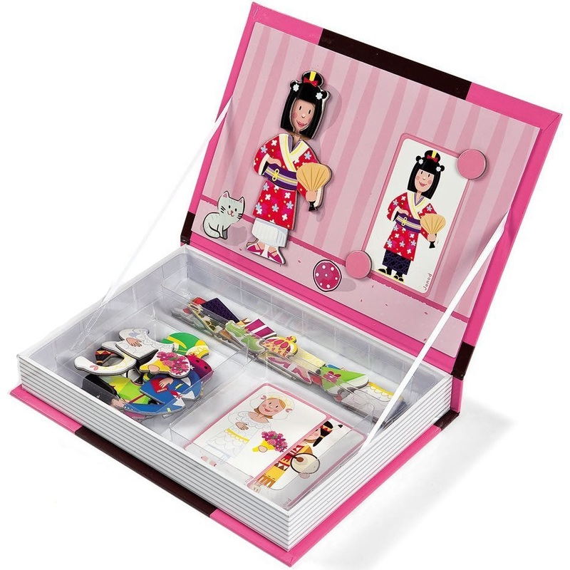 Janod Magnetibook Girl’s Outfits