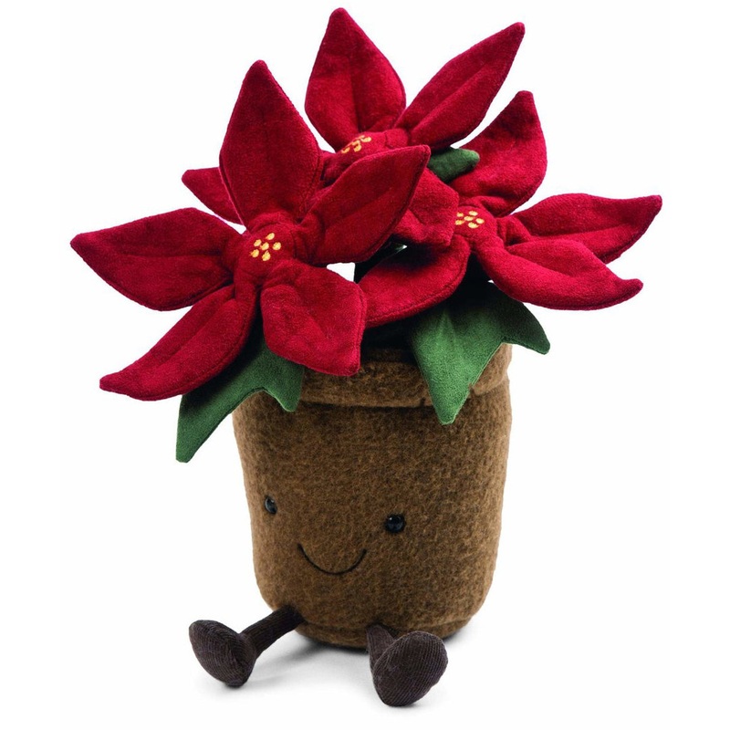 Jellycat Amuseable Poinsettia, 12″