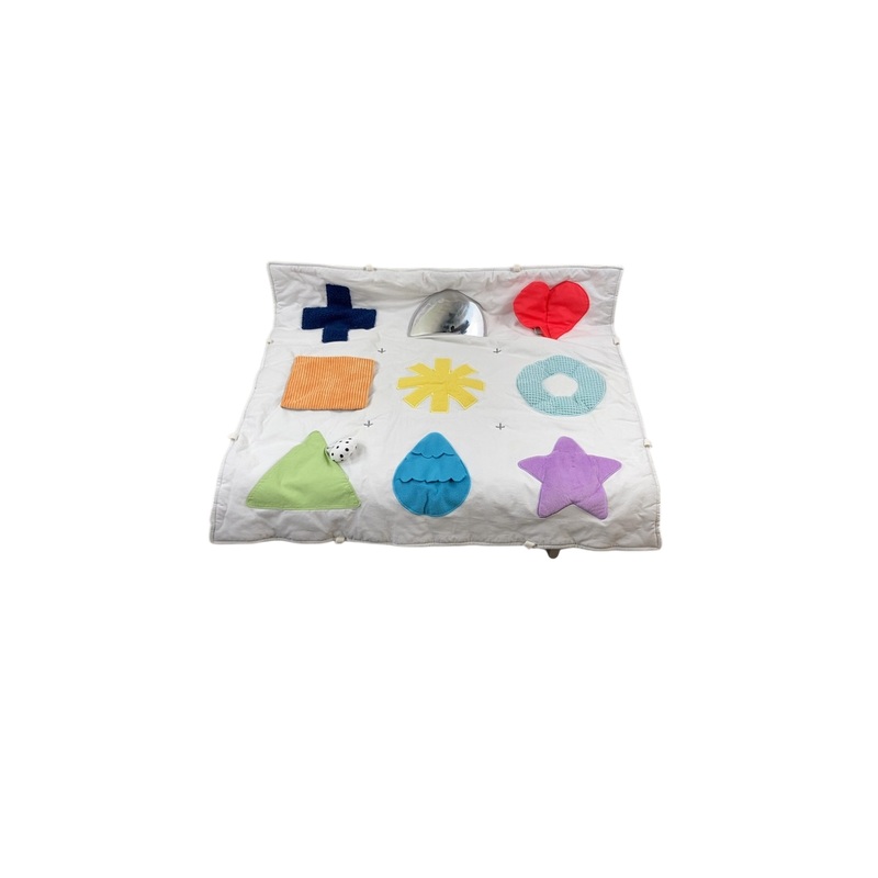 KiwiCo Sensory Playmat, Shapes and Mirrors