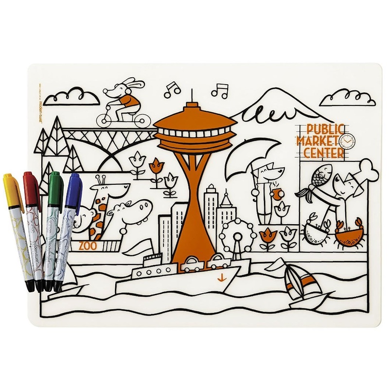 Modern-Twist Mark-Mat + 4 Markers – Seattle