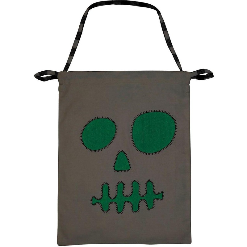 Mud Pie Skeleton Pillowcase Treat Bag