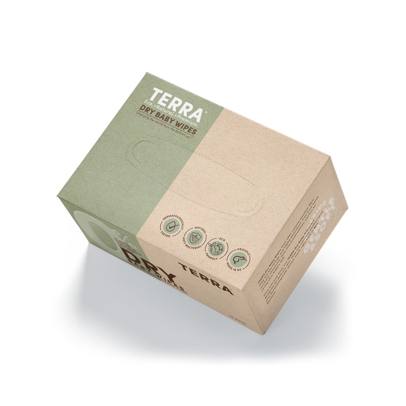 Terra Baby Dry Wipes – 48 Pack