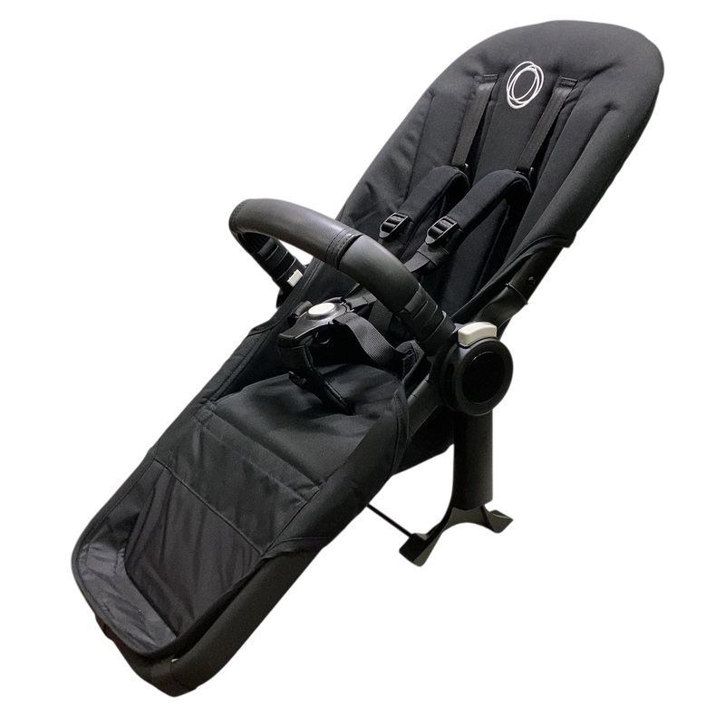 Bugaboo Donkey 5 Duo Extension Set, 2023, Black, Midnight Black, None, without Canopy