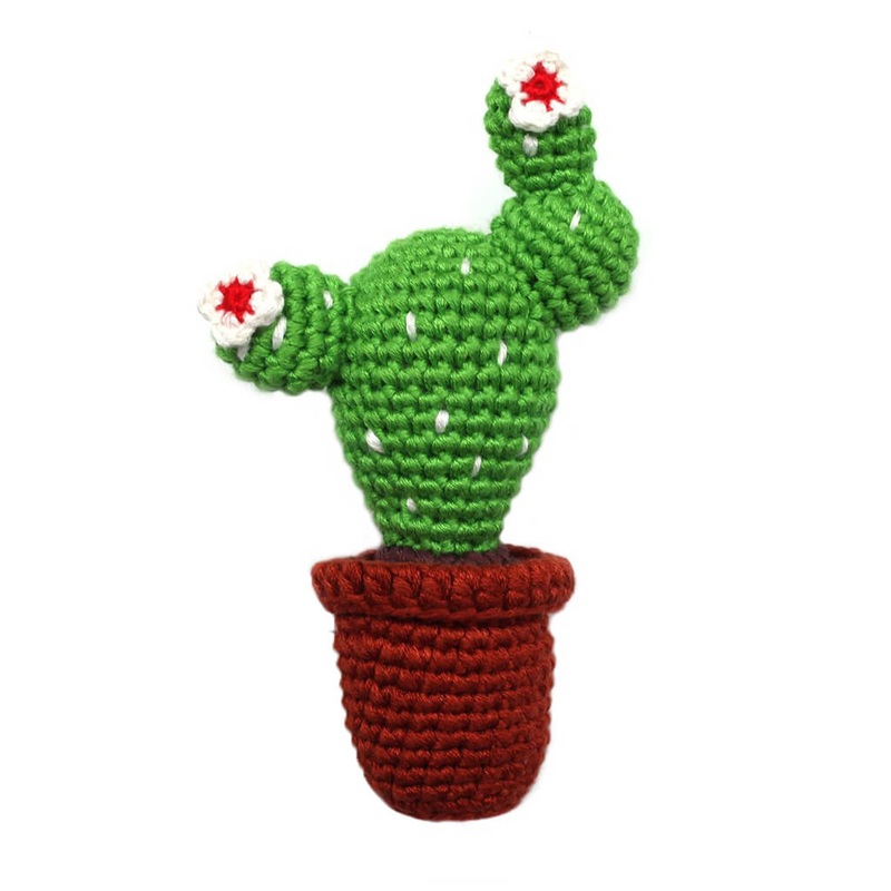 Crochet Rattle Cactus