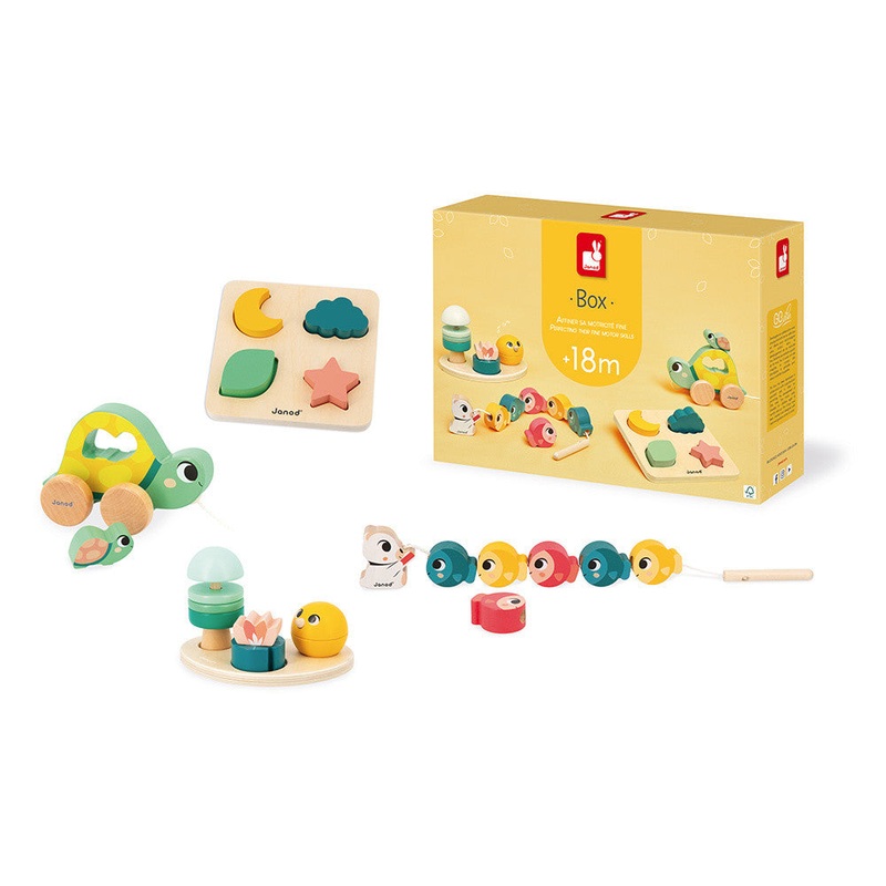 Janod Baby Toy Box, 18 months
