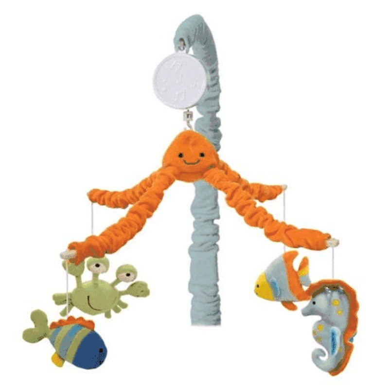 Lambs & Ivy Bubbles & Squirt Musical Mobile