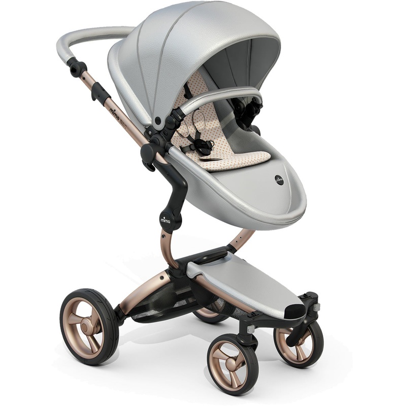 Mima 2019 Xari Complete Stroller, Rose Gold – Argento / Sandy Beige