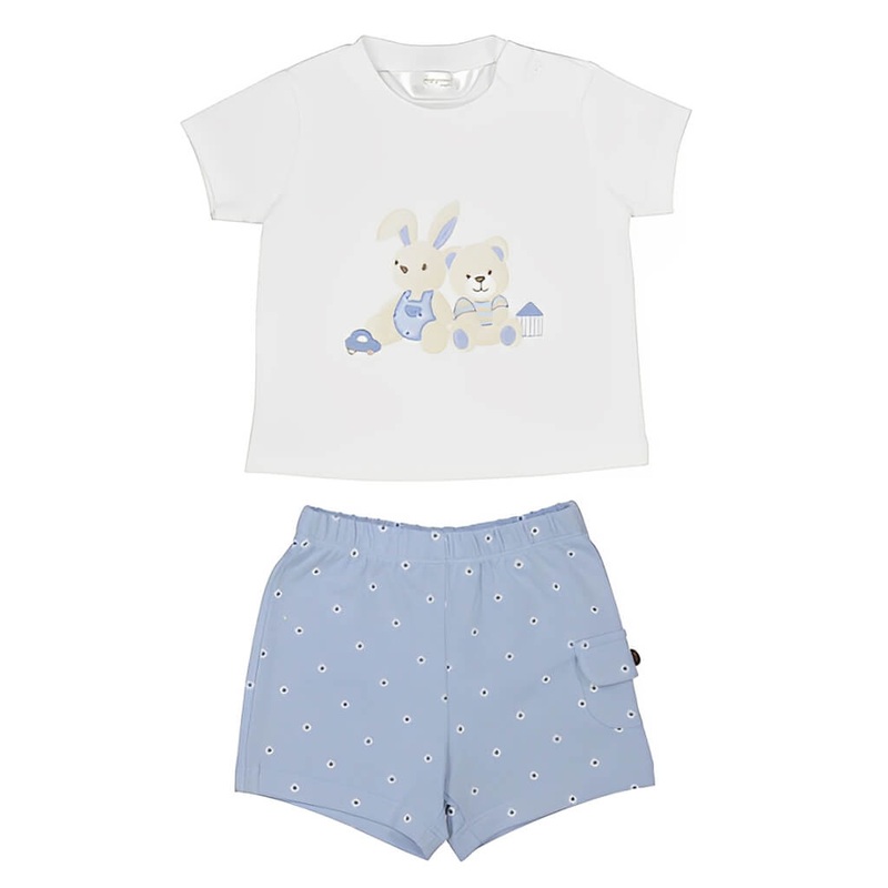 MYL Knit Short Set Bunny and Bear