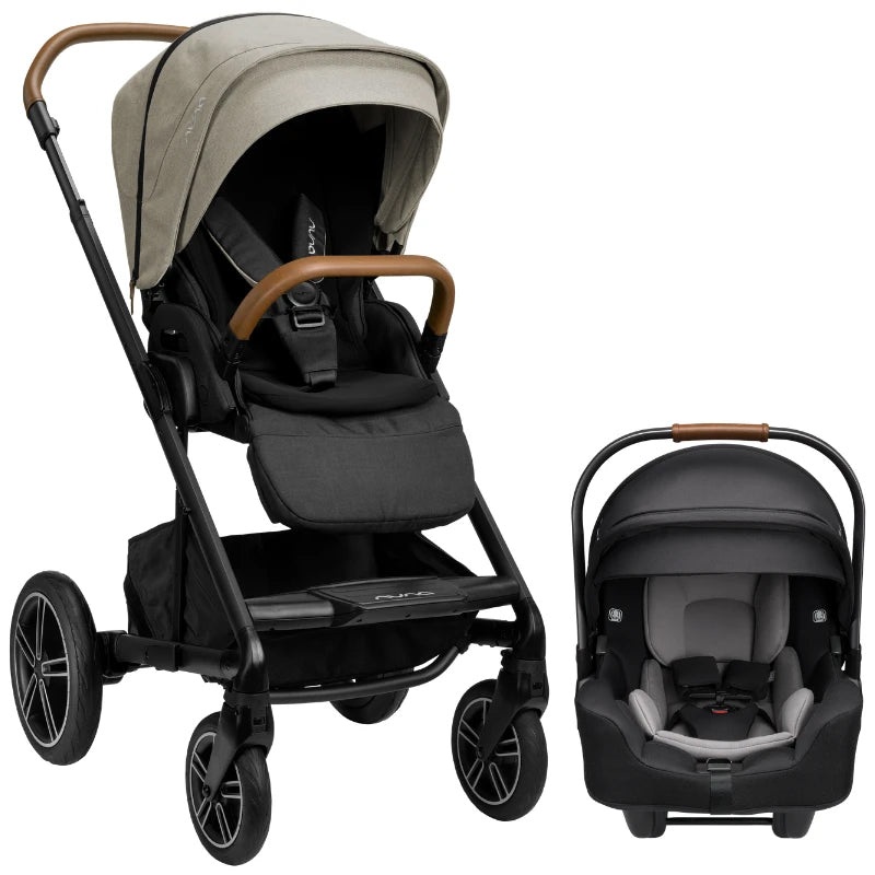 Nuna MIXX Next + PIPA RX Travel System Bundle – Timber/Caviar