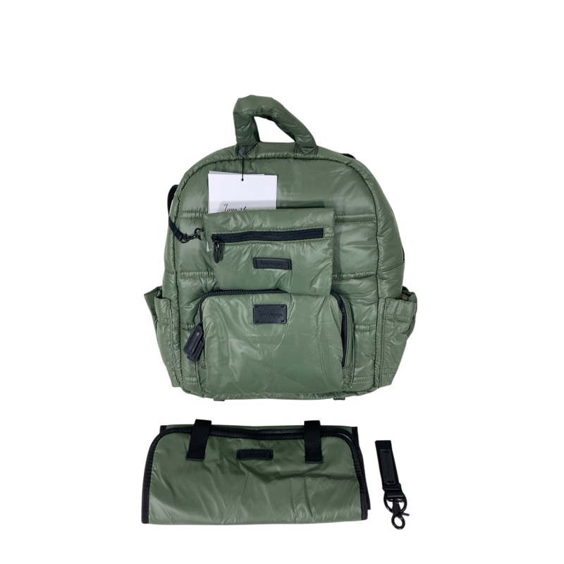 7 A.M. Enfant BK718 Diaper Bag Backpack, Evening Green