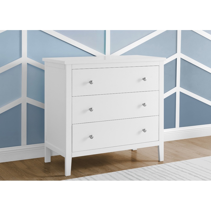Campbell 3 Drawer Dresser with Interlocking Drawers