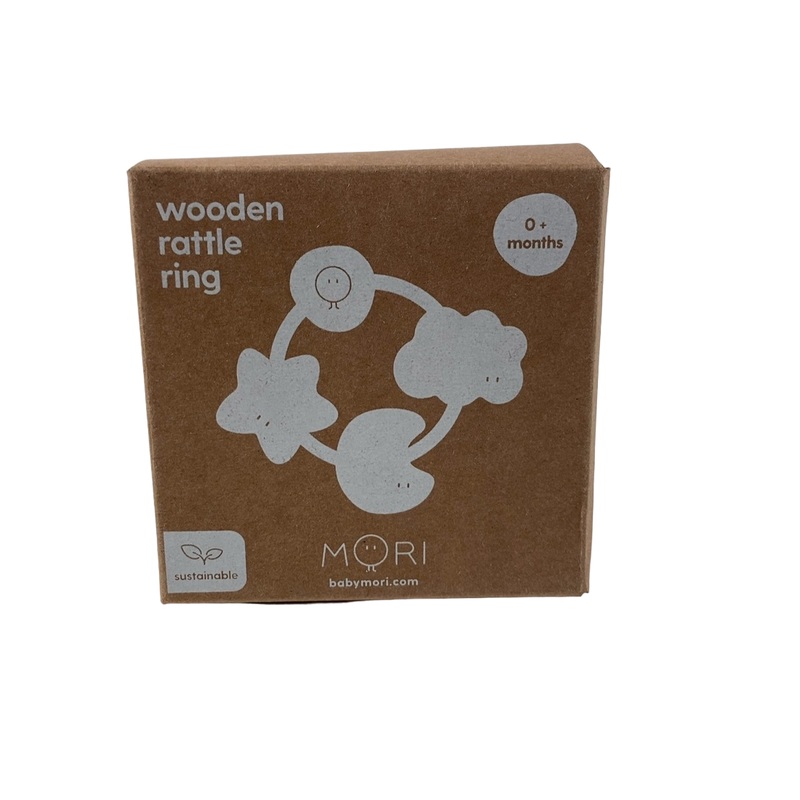 MORI Wooden Rattle Ring