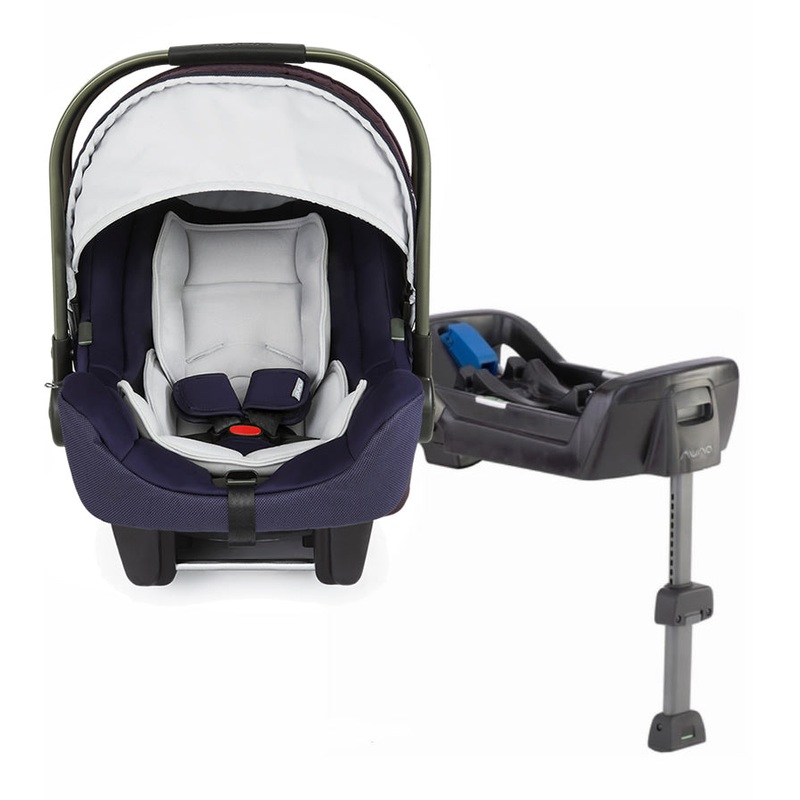 Nuna Pipa Lightweight Infant Car Seat with Load Leg – Navy