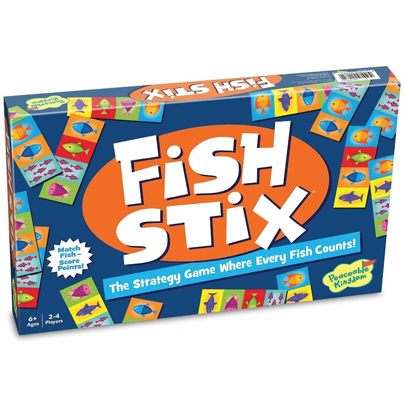 Peaceable Kingdom Fish Stix Strategy Game