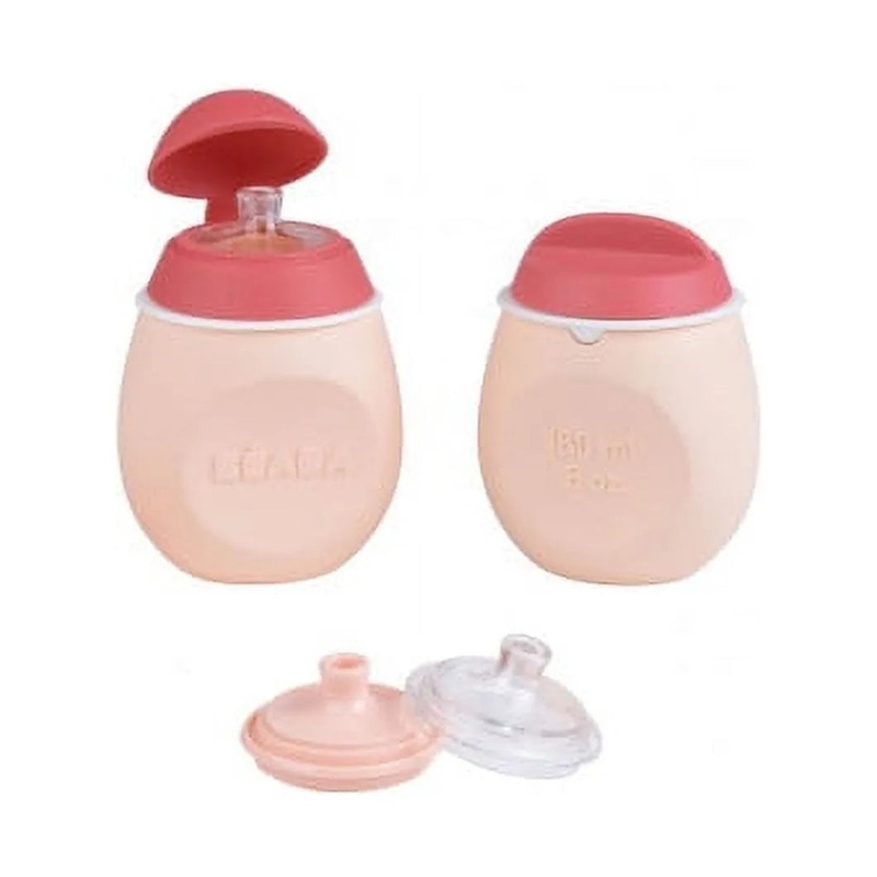 Silicone BabySqueez Feeder Double Pack – Pink