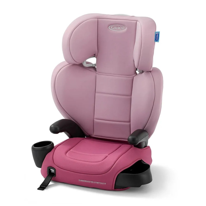 TurboBooster Stretch2Fit Booster Car Seat – Rosalie (See Description)