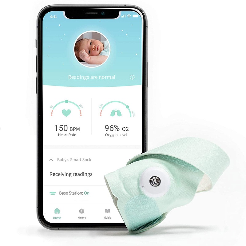 Owlet Smart Sock 3 Baby Monitor with Oxygen & Heart Rate