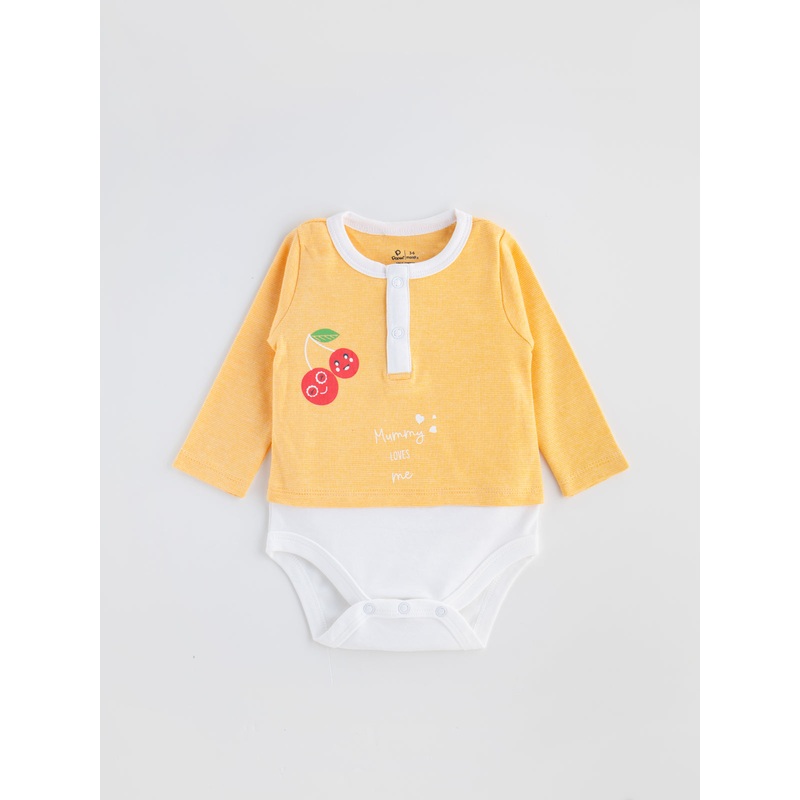 Popees Comfy & Cute Bodysuit (3-12 Months) for Boys 3-6 M