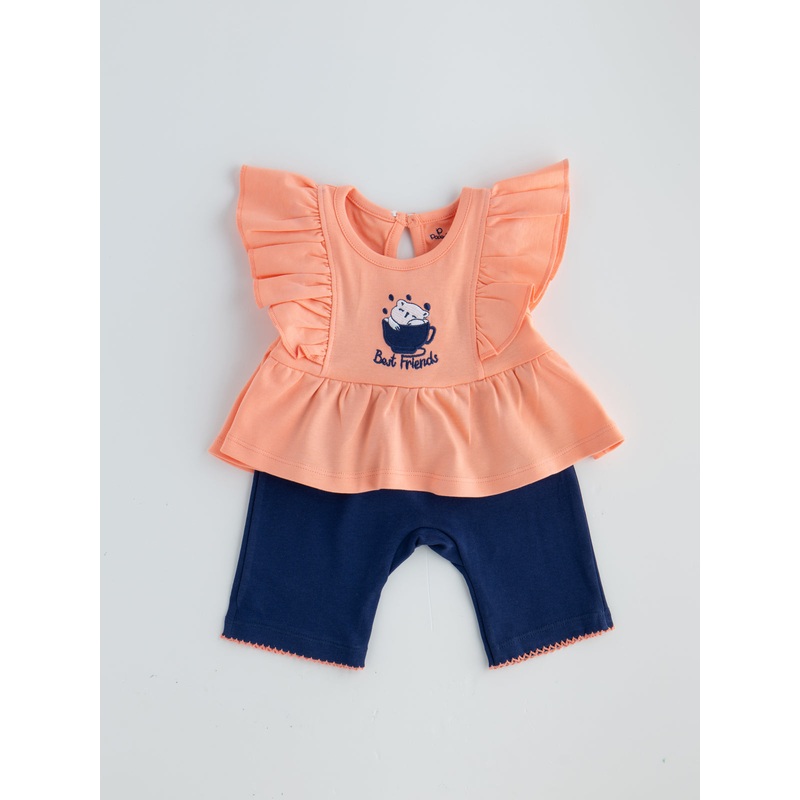 Popees Fashionable Top And Pants Co-ord Set for Girls S