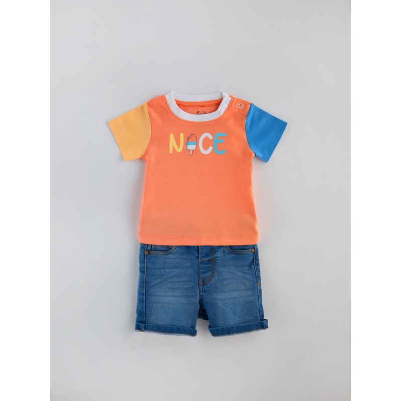 Popees Stylish Co-ord Set (3-24 Months) for Boys 3-6 M