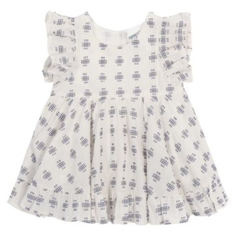 Poppet & Fox Frill Sleeve Summer Dress | Izamal