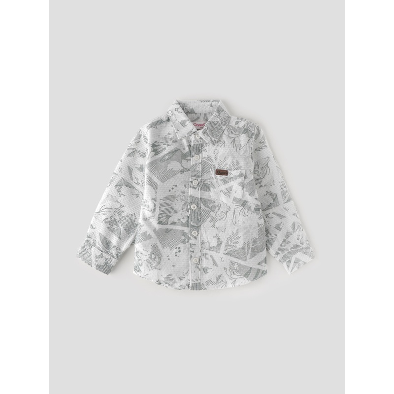 Popees Adorable Full Sleeve Printed Shirt (1-8 Years) for Boys 1-2 YEAR