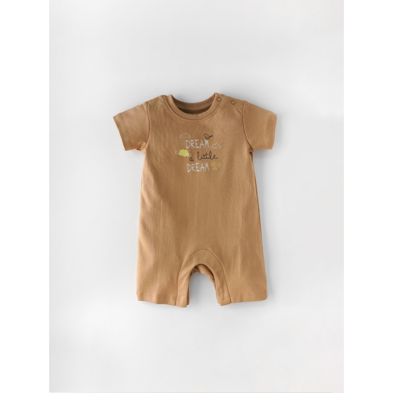 Popees Comfy & Skin-friendly Romper (0-6 Months) for Newborn Babies 0-1 M