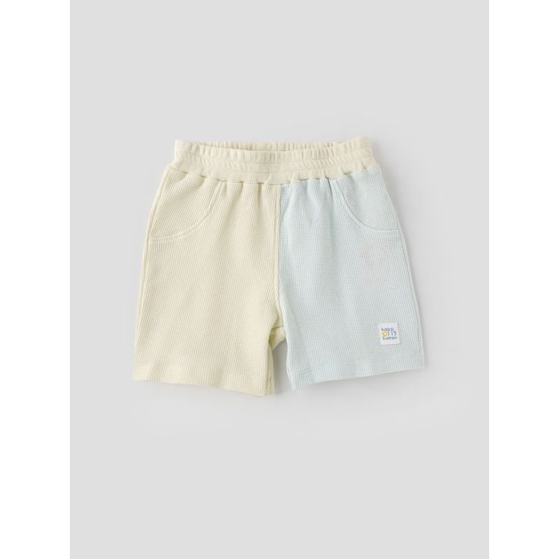 Popees Fashionable Dual Coloured Shorts (3-36 Months) for Boys 3-6 M