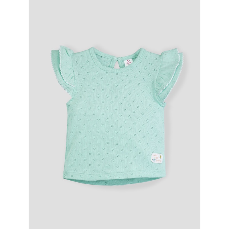 Popees Short Sleeve Top (336 Months)  for Girls 3-6 M