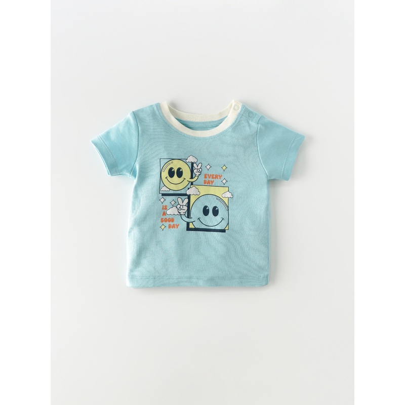 Popees Skin-friendly & Comfy T-shirts (3-36 Months) for Boys 3-6 M