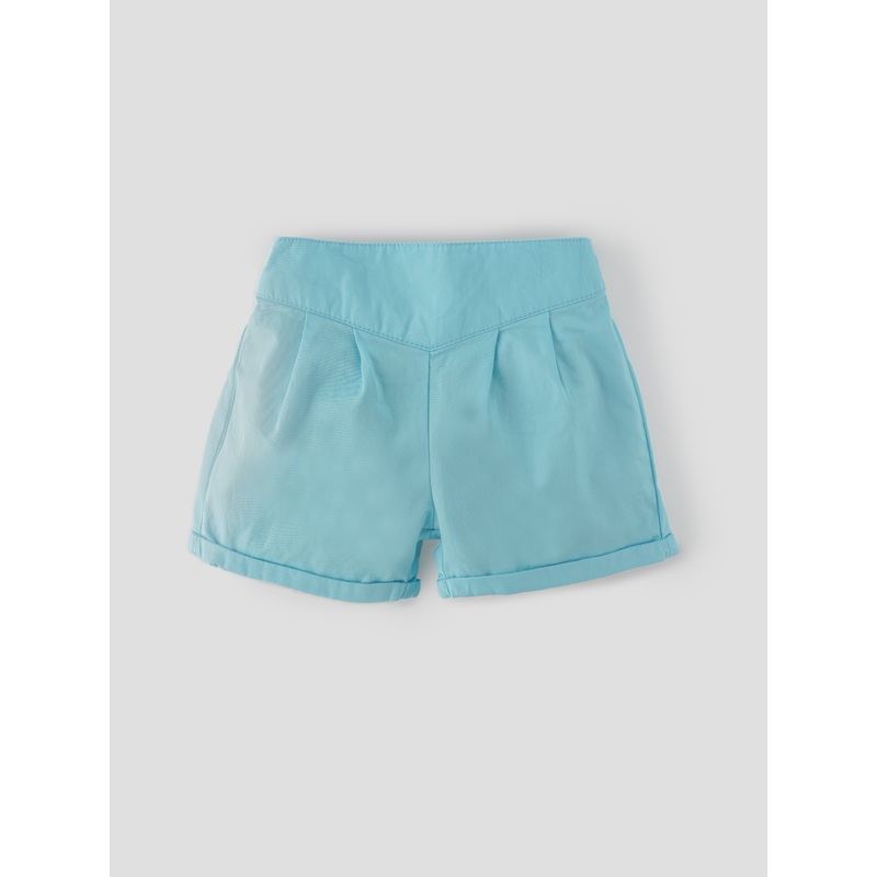 Popees Solid Elastic-Waist Shorts (336 Months) for Baby Girls 3-6 M