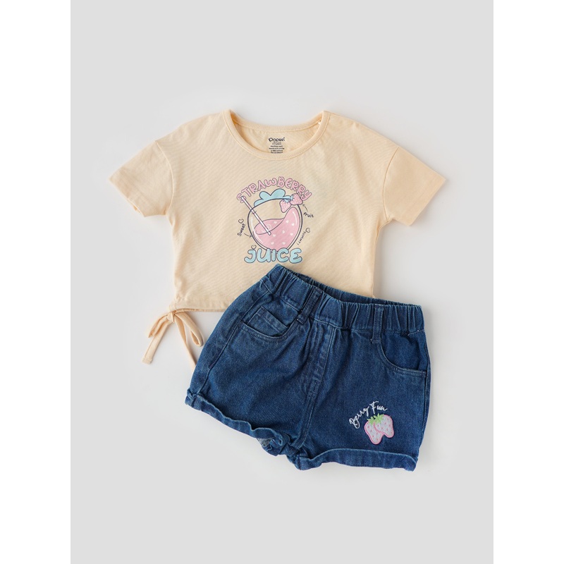 Popees Stylish Co-ord Set (18 Years) Perfect Outfit for Little Girls 1-2 YEAR