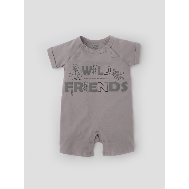 Popees Stylish & Comfy Romper (0-9 Months) for Boys 0-1 M