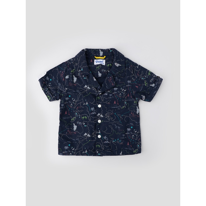 Popees Stylish Half Sleeve Shirt (3-18 Months) for Boys 3-6 M
