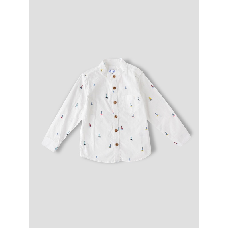 Popees Stylish Printed Full Sleeve Shirt (1-8 Years) for Boys 1-2 YEAR